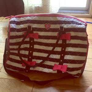 Betsy Johnson overnighter, weekender or carry on